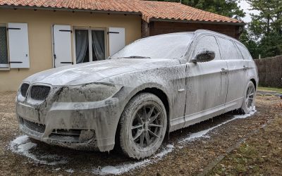 Nettoyage véhicule à domicile BMW 318D